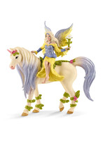 SCHLEICH SCHLEICH FAIRY SERA WITH BLOSSOM UNICORN