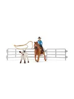 SCHLEICH SCHLEICH TEAM ROPING WITH COWGIRL
