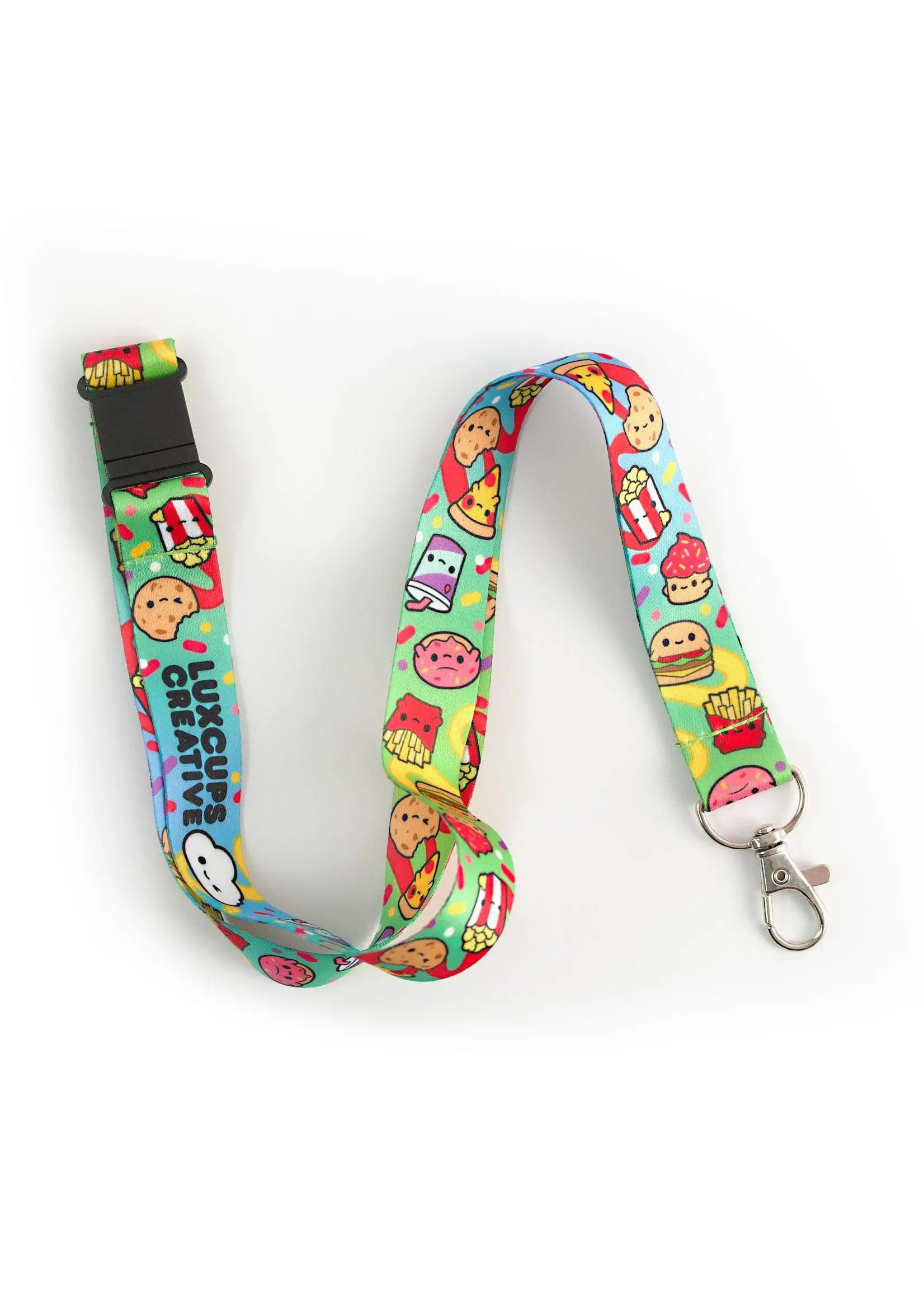 LUXCUPS LUX JUNK FOOD LANYARD
