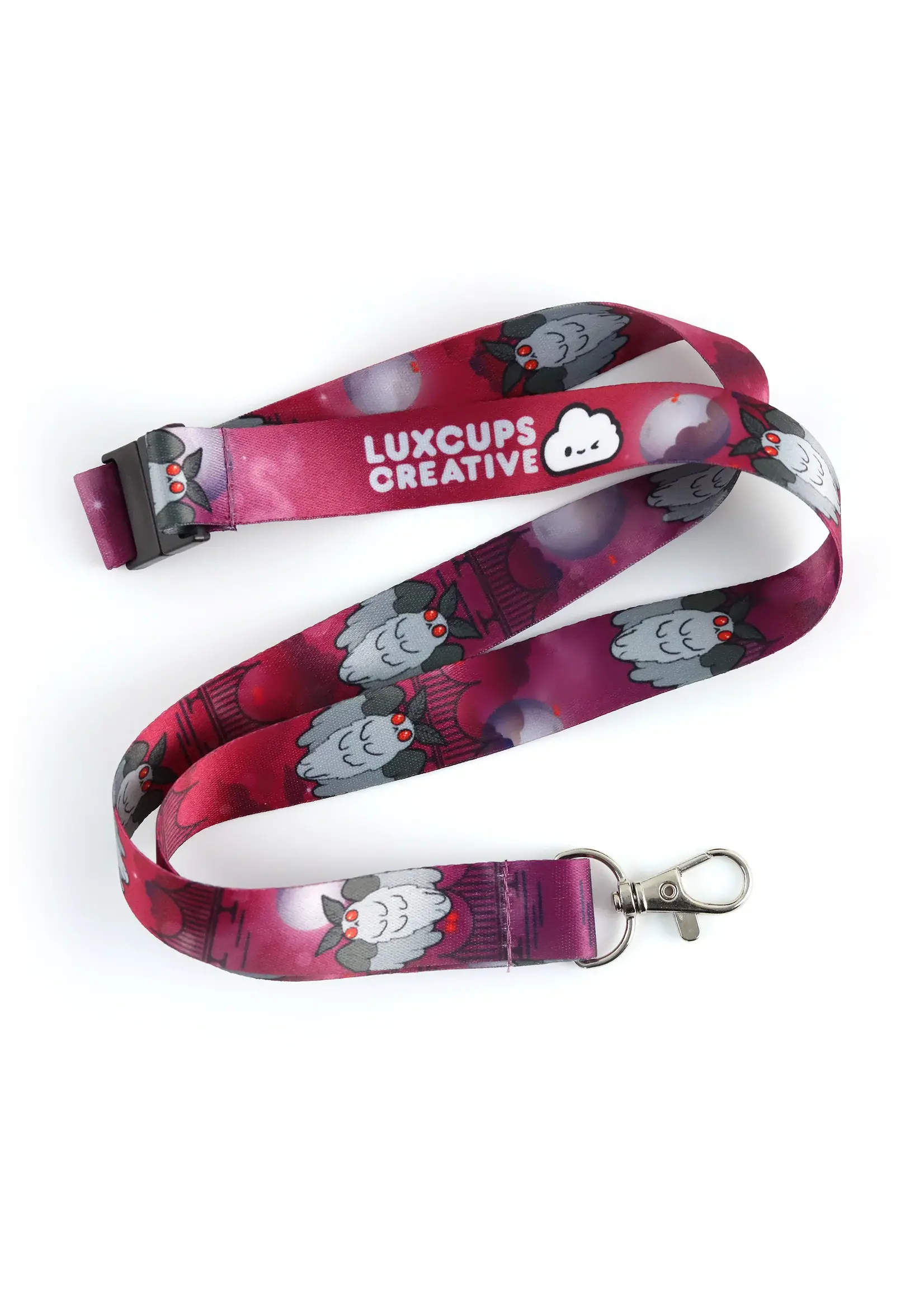 LUXCUPS LUX MOTH MAN LANYARD