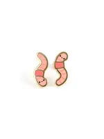 LUXCUPS LUX EARTHWORM EARRING