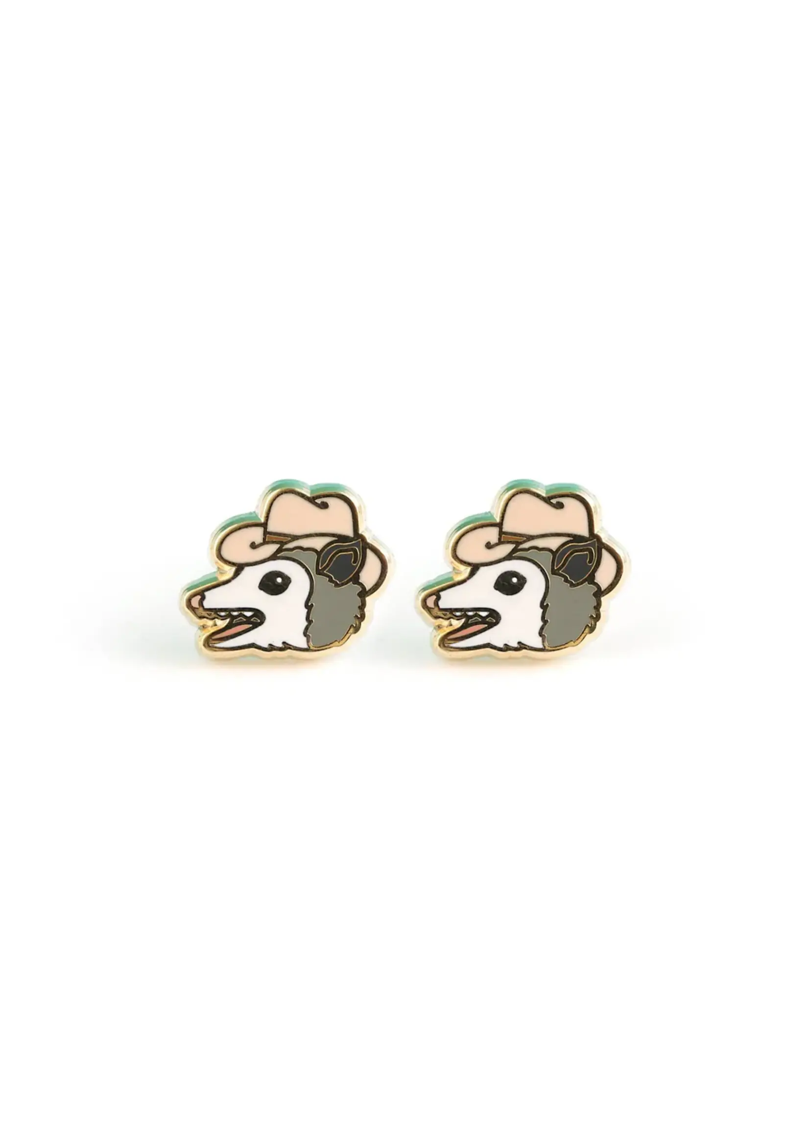 LUXCUPS LUX POSSUM EARRINGS