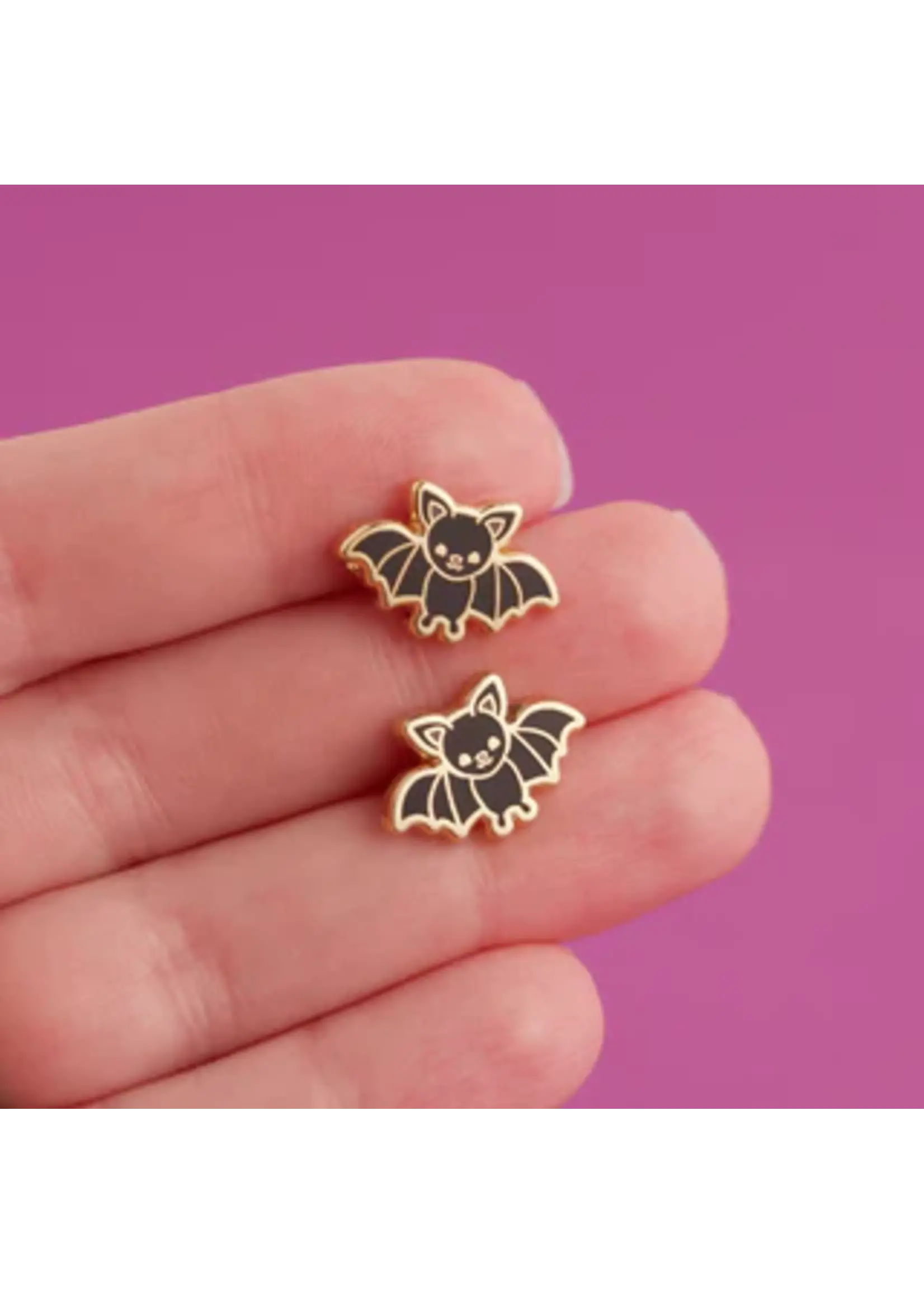 LUXCUPS LUX BITTY BAT EARRINGS