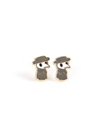 LUXCUPS LUX PLAGUE DOCTOR EARRINGS