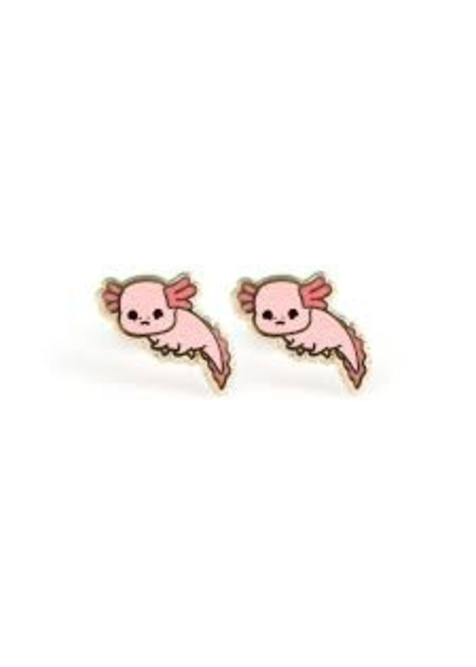 LUXCUPS LUX AXOLOTL EARRINGS