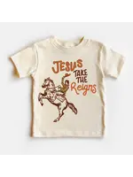URBAN PINES SHIRT JESUS TAKE THE REIGNS 4T