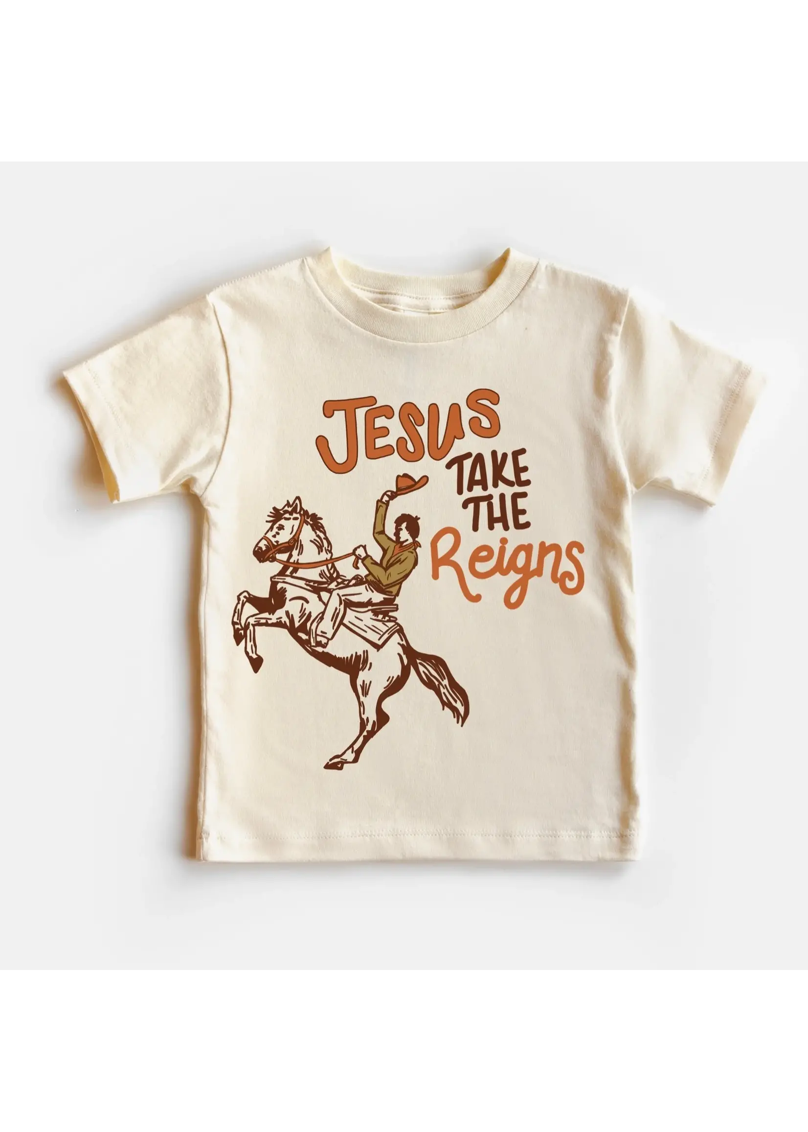 URBAN PINES SHIRT JESUS TAKE THE REIGNS 3T