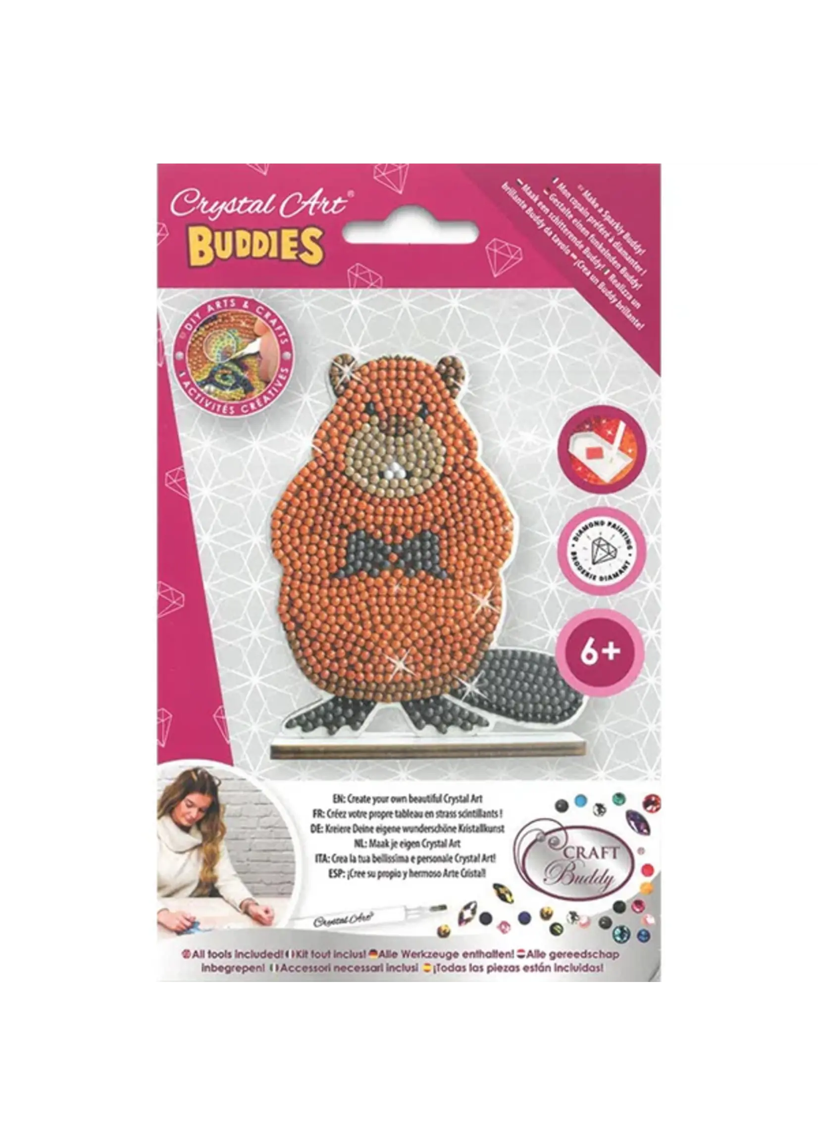 CRYSTAL ART BUDDIES BEAVER