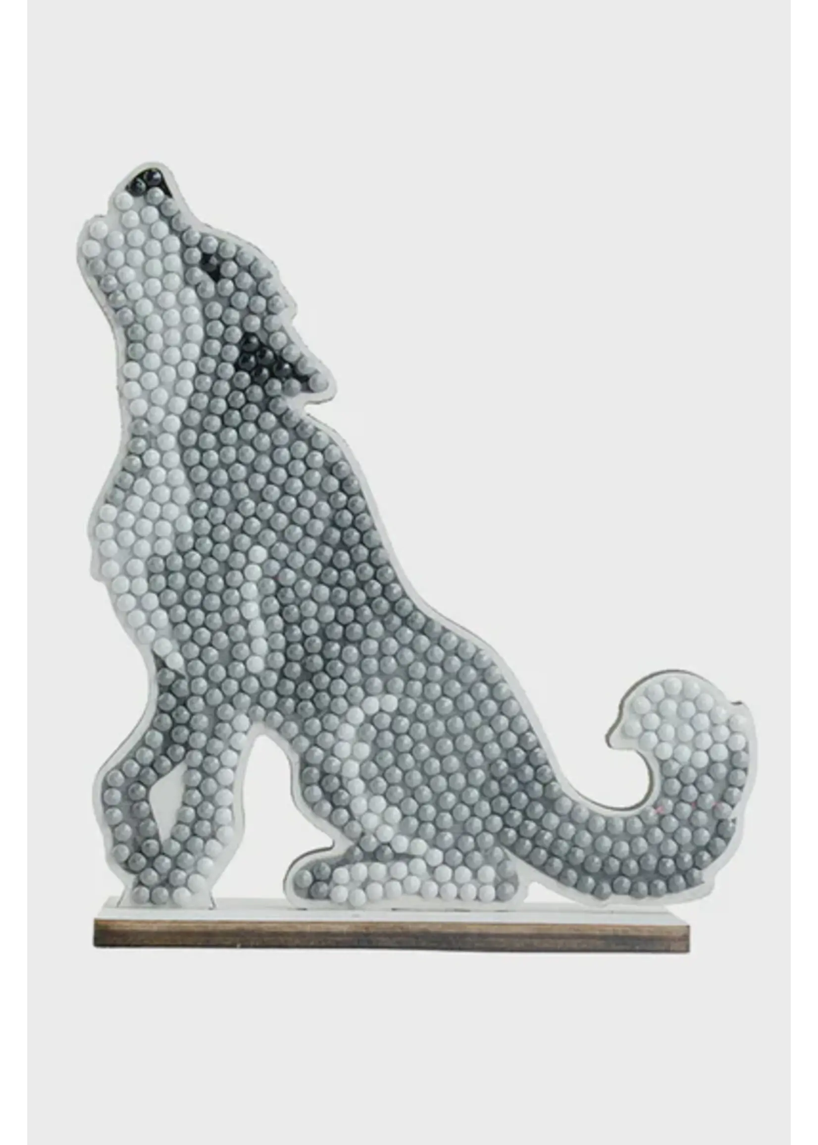 CRYSTAL ART BUDDIES WOLF