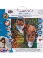 CRYSTAL ART AUTUMN FOX