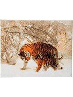 CRYSTAL ART WINTER TIGERS