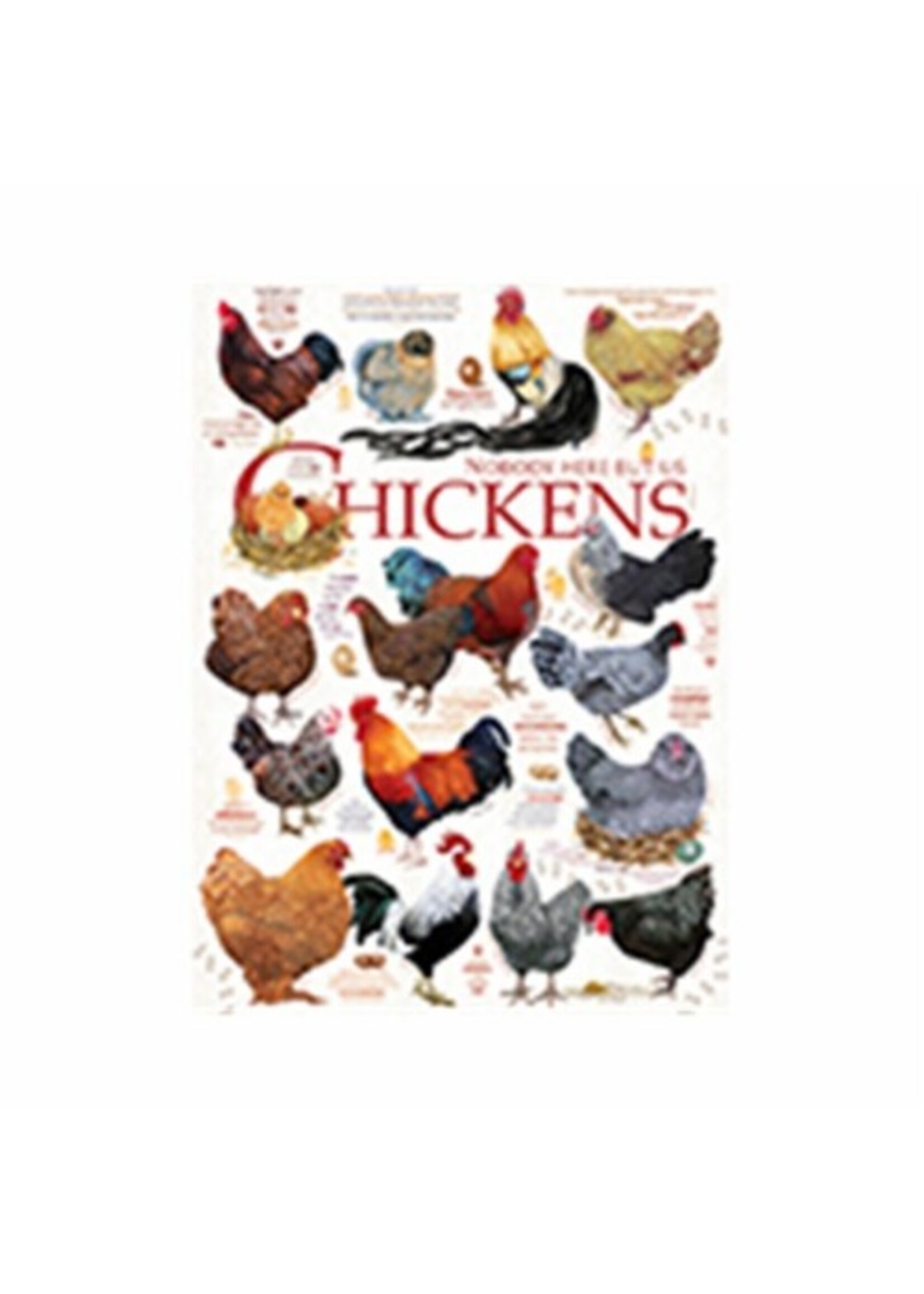 PUZZLE 1000 PC CHICKEN QUOTES