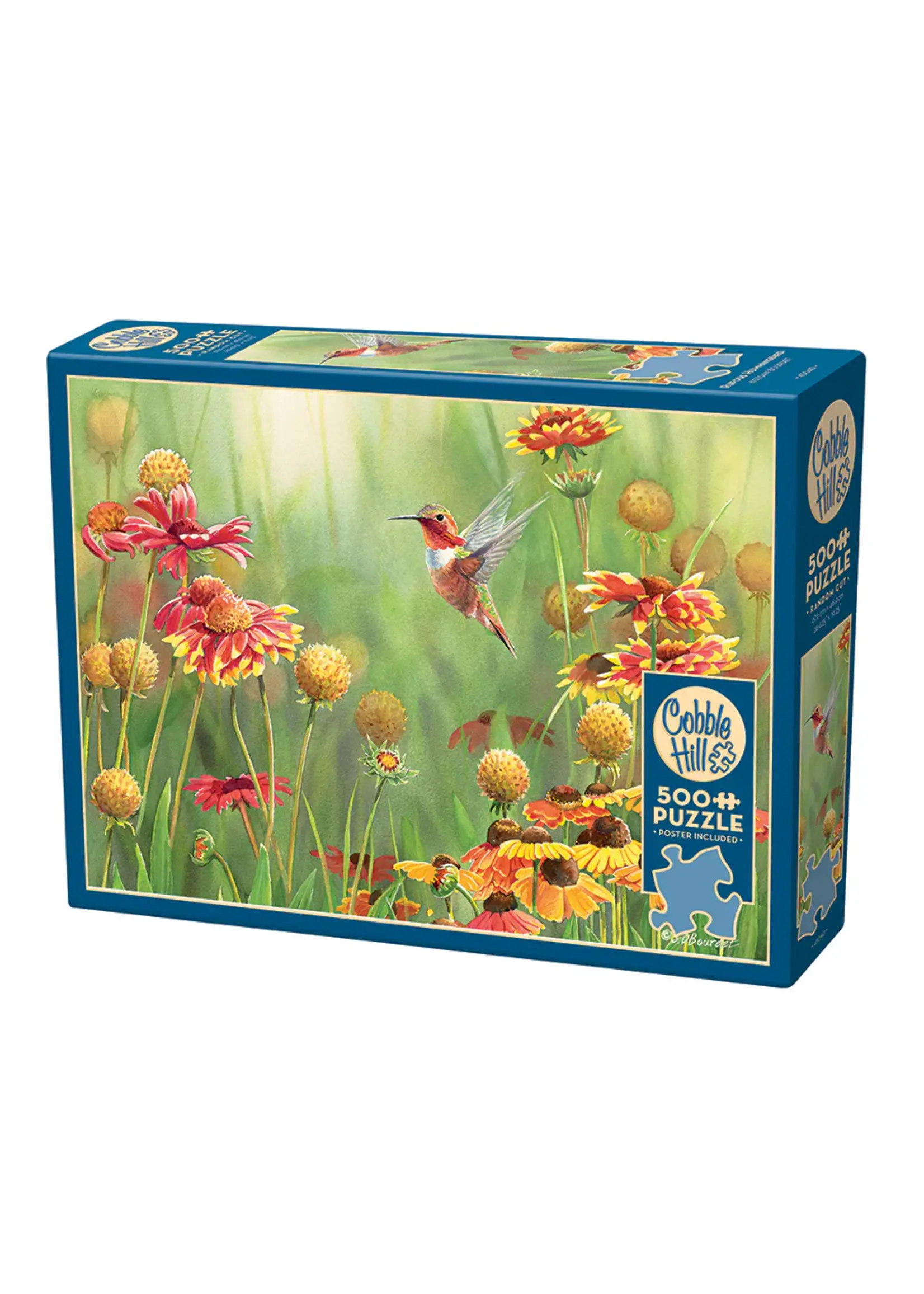 PUZZLE 500 PCS RUFOUS HUMMINGBIRD