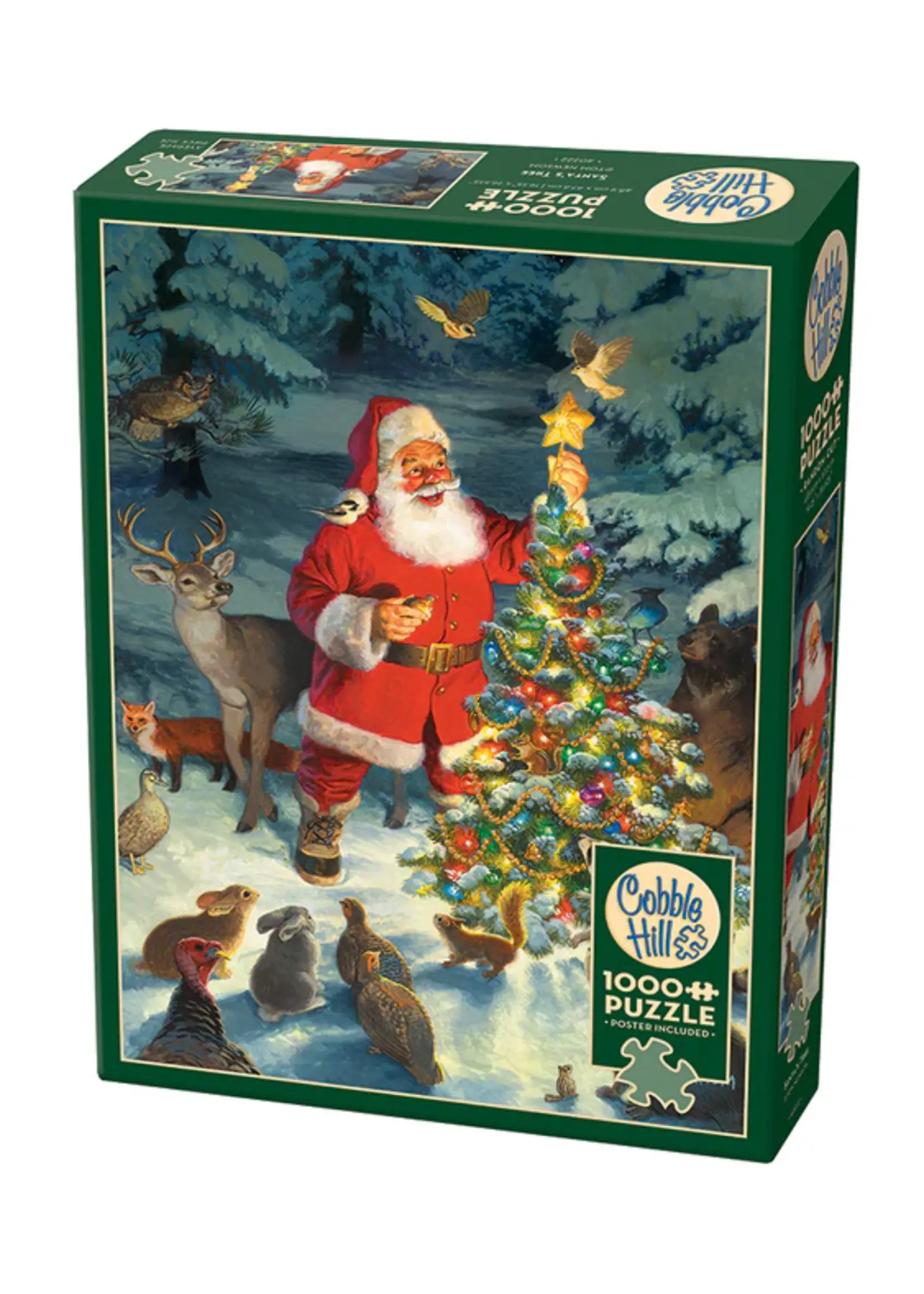 PUZZLE 1000 PCS SANTA'S TREE