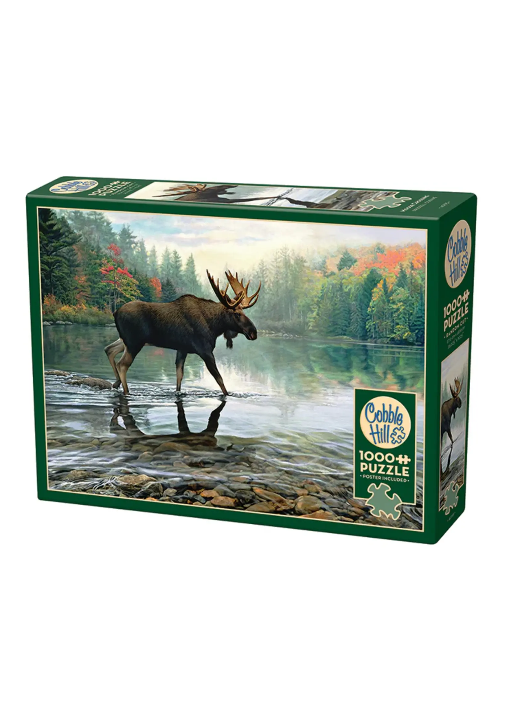 PUZZLE 1000 PCS MOOSE CROSSING