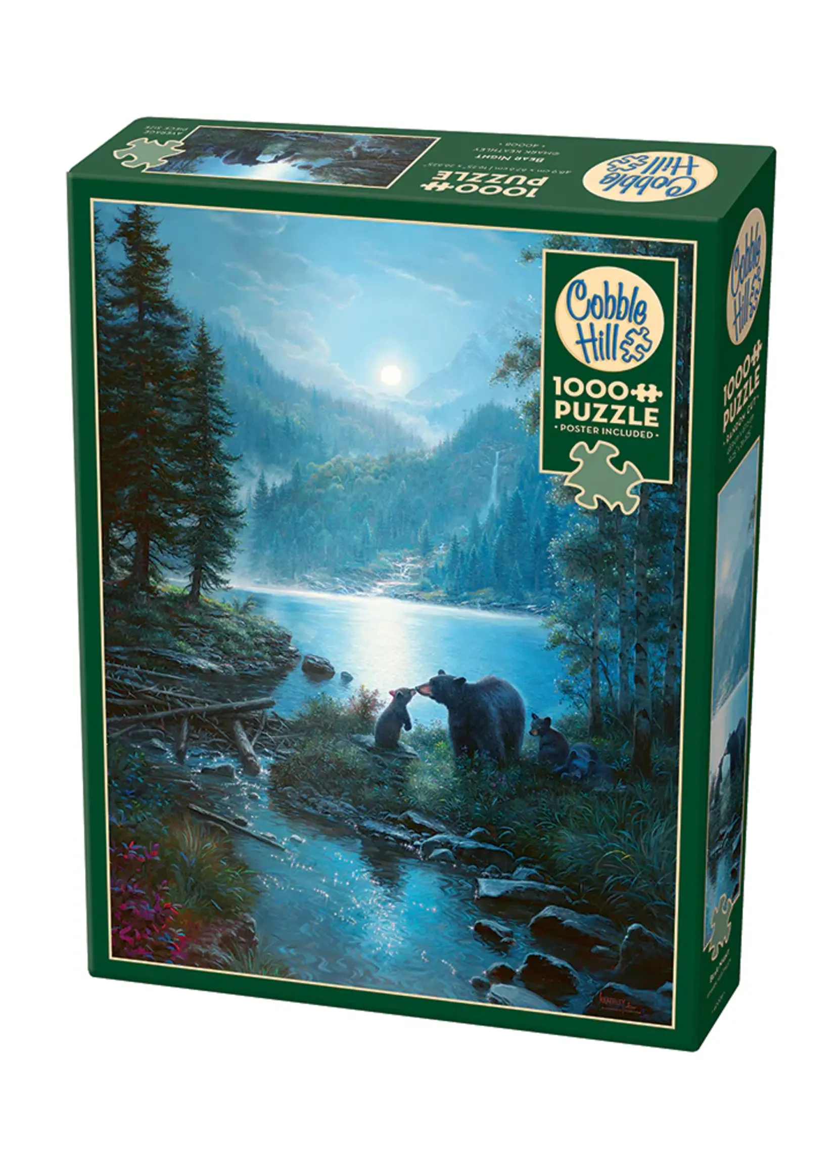 PUZZLE 1000 PCS BEAR NIGHT