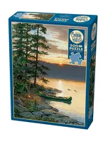 PUZZLE 500 PCS CANOE LAKE