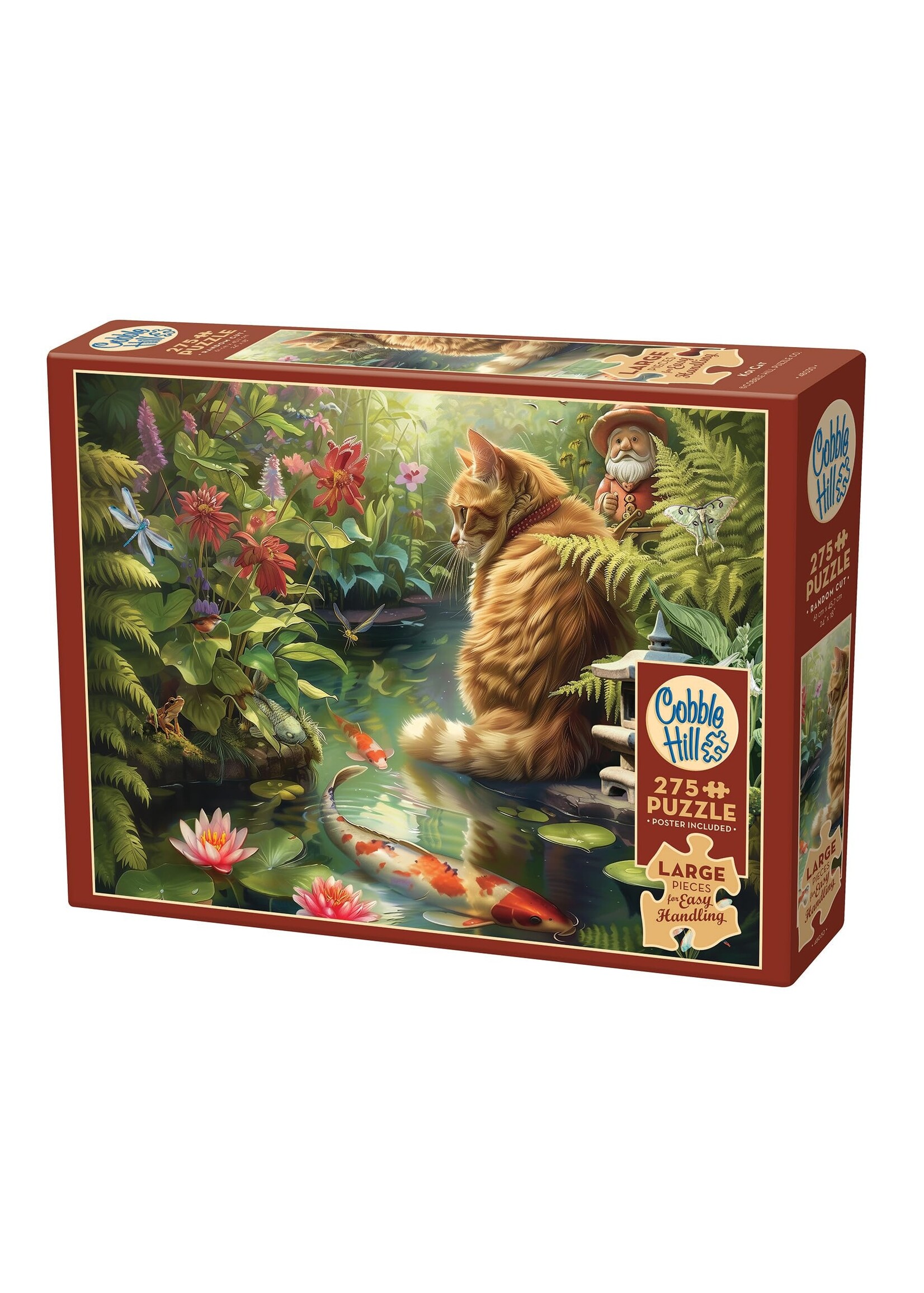 PUZZLE 275 PCS EASY HANDLING KOI CAT