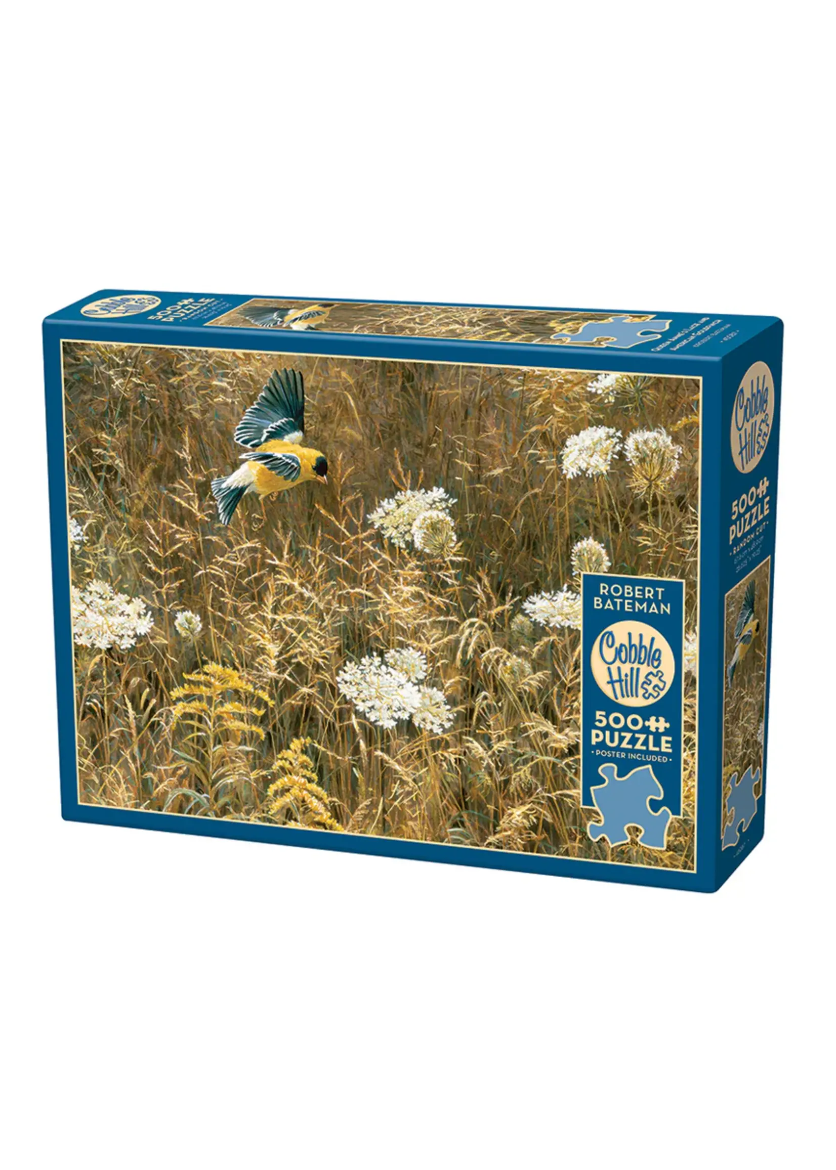PUZZLE 500 PCS QUEEN ANNES LACE AND AMERICAN GOLDFINCH