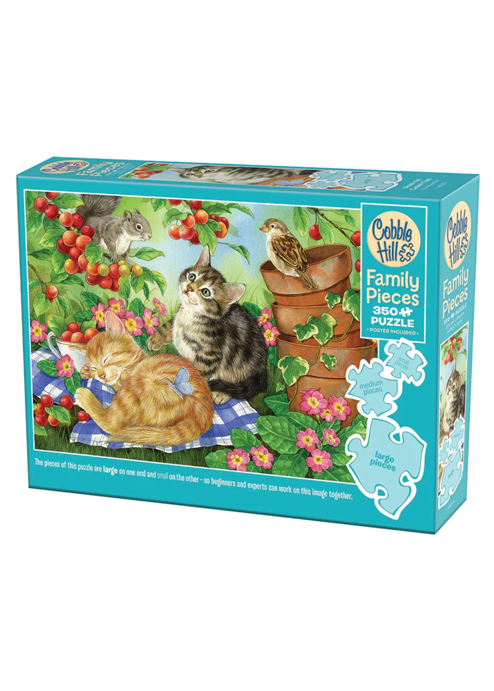 PUZZLE 350 PCS FAMILY UNDER THE CHERRY TREE