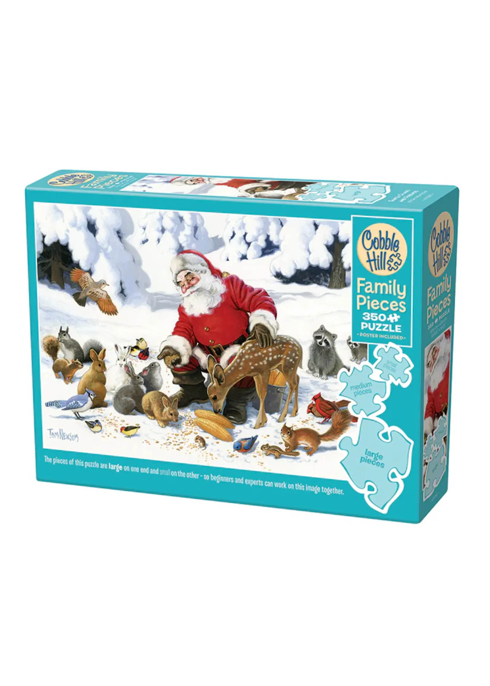 PUZZLE 350 PCS FAMILY SANTA CLAUS AND FRIENDS