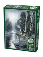 PUZZLE 1000 PCS WOLVES BY MOONLIGHT