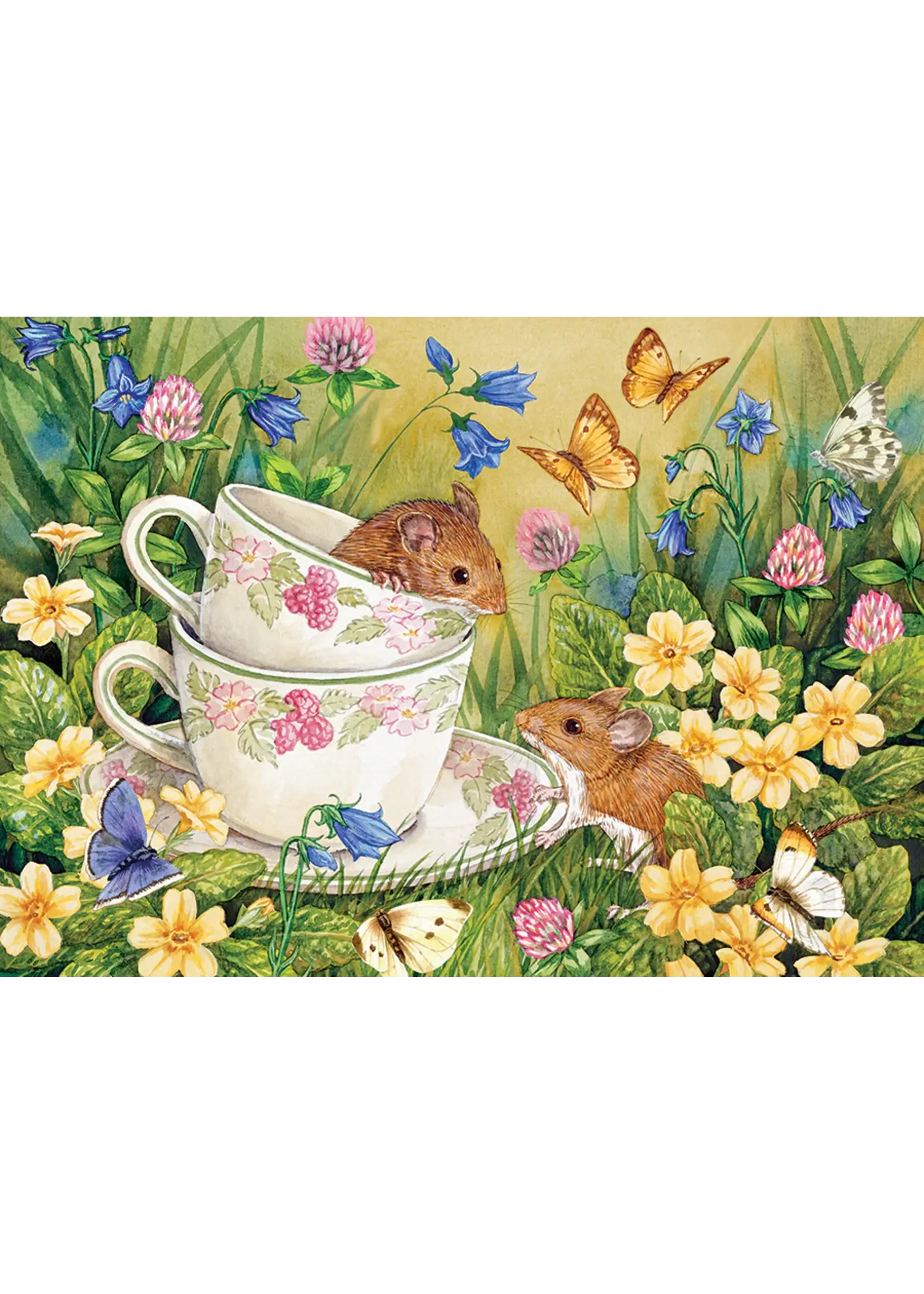 PUZZLE TRAY TINY TEA TIME