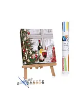 WINNIES PICKS PAINT BY NUMBER MULLED WINE AT CHRISTMAS