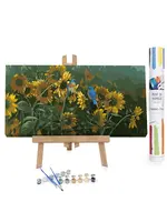 WINNIES PICKS PAINT BY NUMBER BIRDS AND SUNFLOWERS
