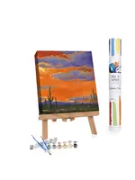 WINNIES PICKS PAINT BY NUMBER SAGUARO SUNSET