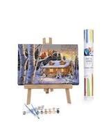 WINNIES PICKS PAINT BY NUMBER RUSTIC RETREAT