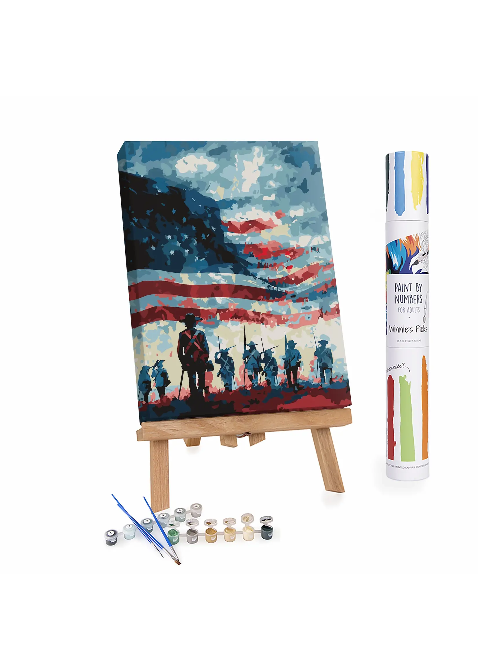 WINNIES PICKS PAINT BY NUMBER HISTORIC HUES OF HONOR