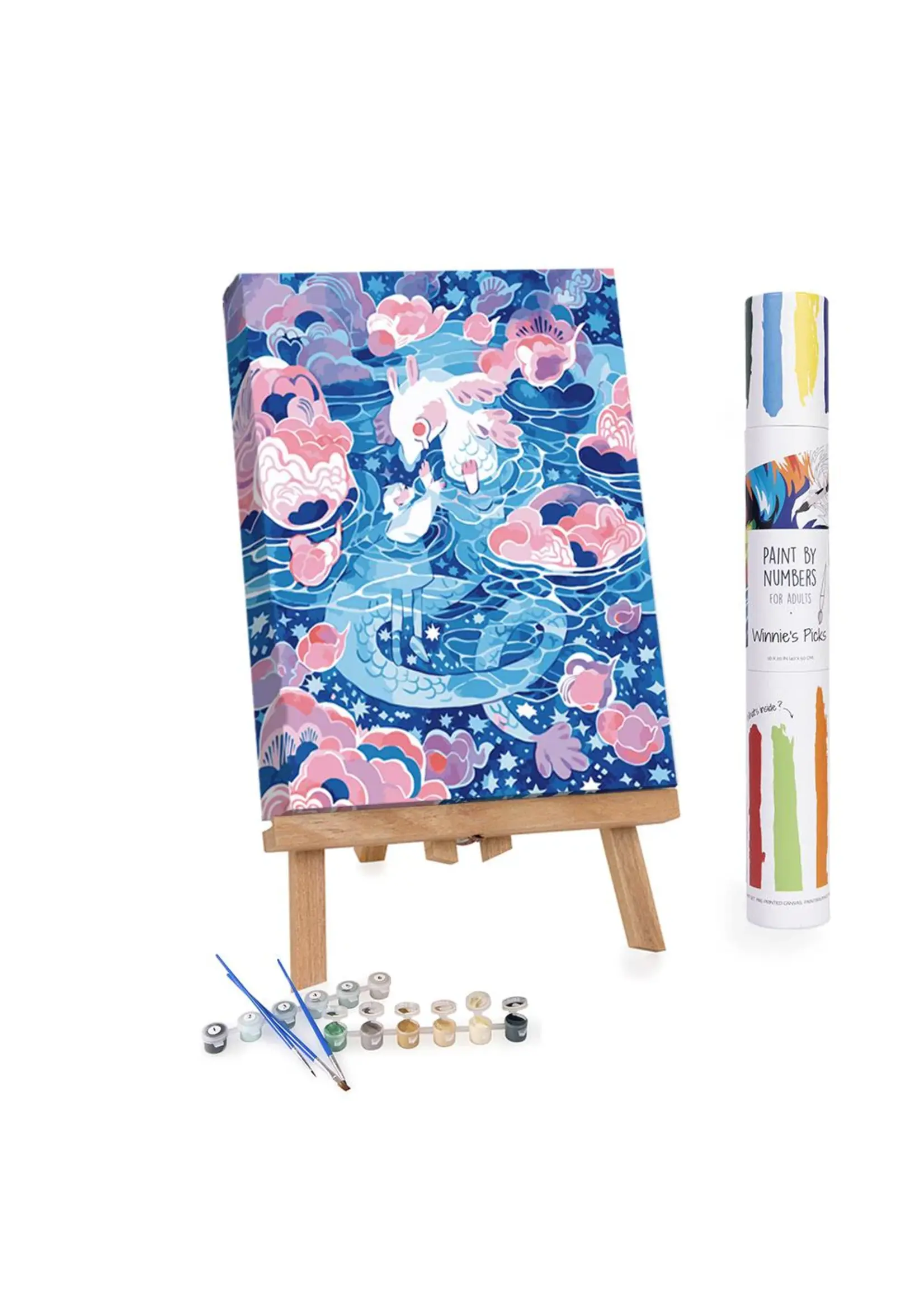 WINNIES PICKS PAINT BY NUMBERS WITER WORLD
