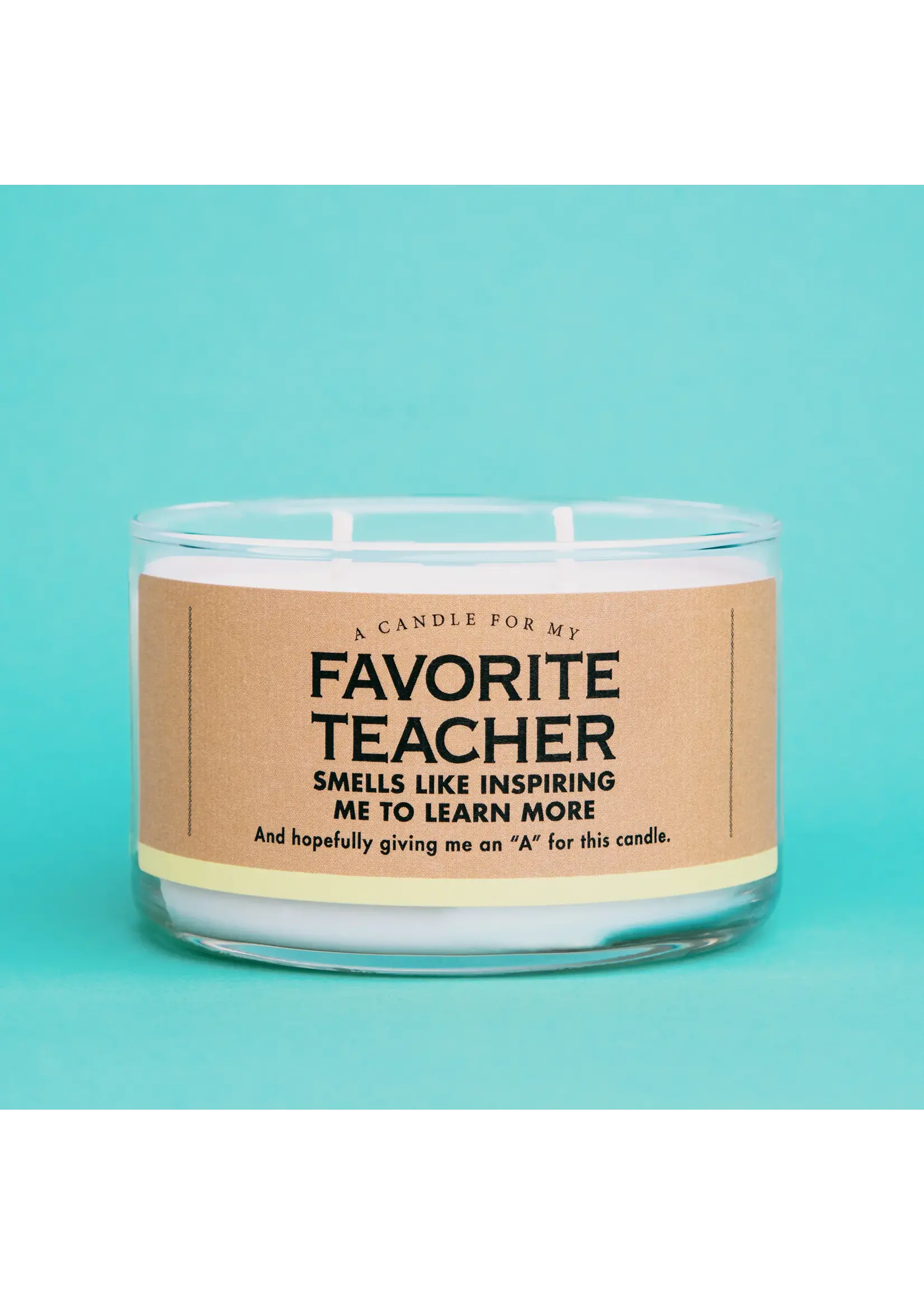 CANDLE FAVORITE TEACHER
