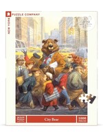 NEW YORK PUZZLE COMPANY PUZZLE 1000 PCS CITY BEAR