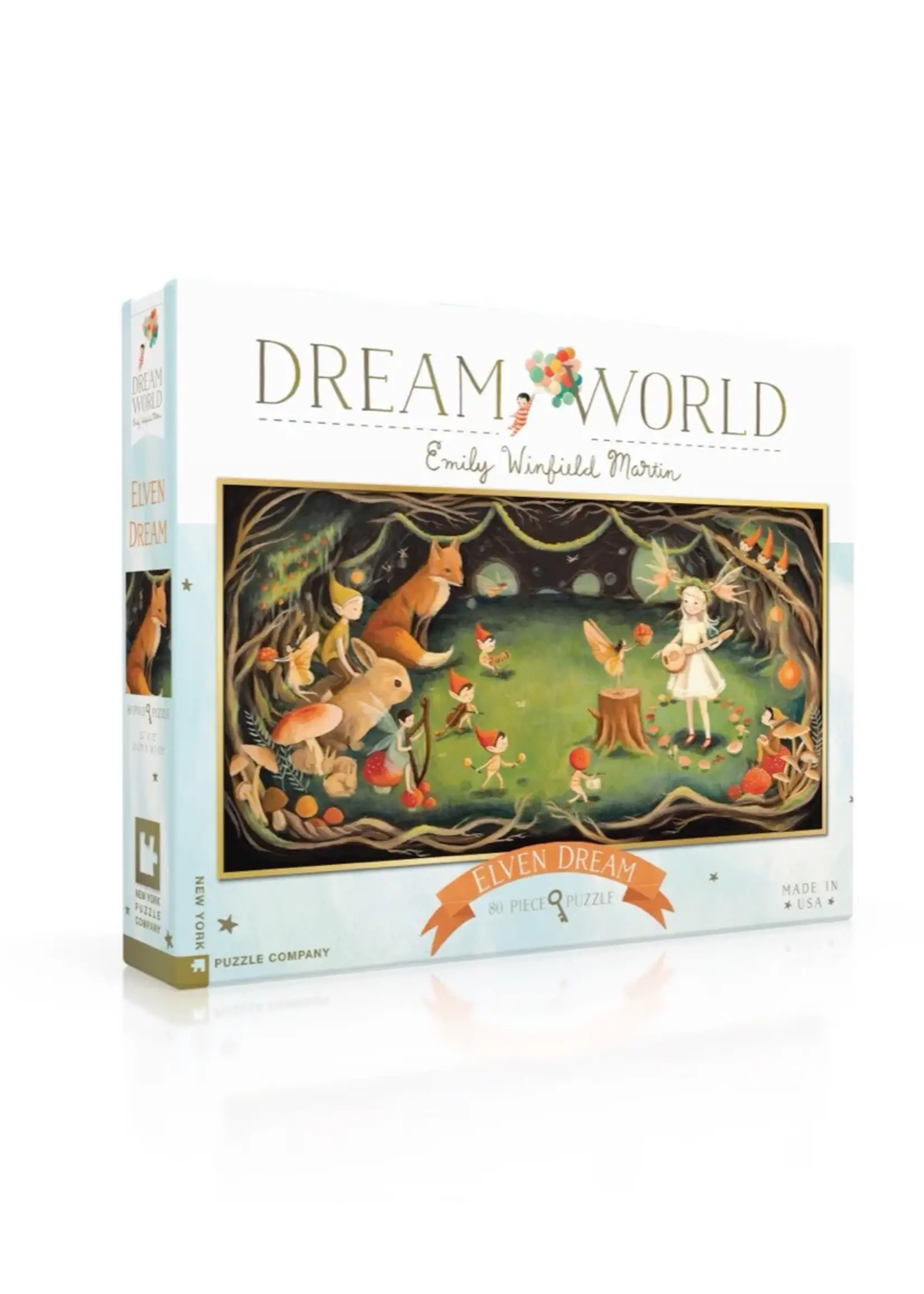 NEW YORK PUZZLE COMPANY PUZZLE 80 PCS ELEVEN DREAM DREAM WORLD