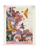 NEW YORK PUZZLE COMPANY PUZZLE 500 PCS AMONG FLOWERS