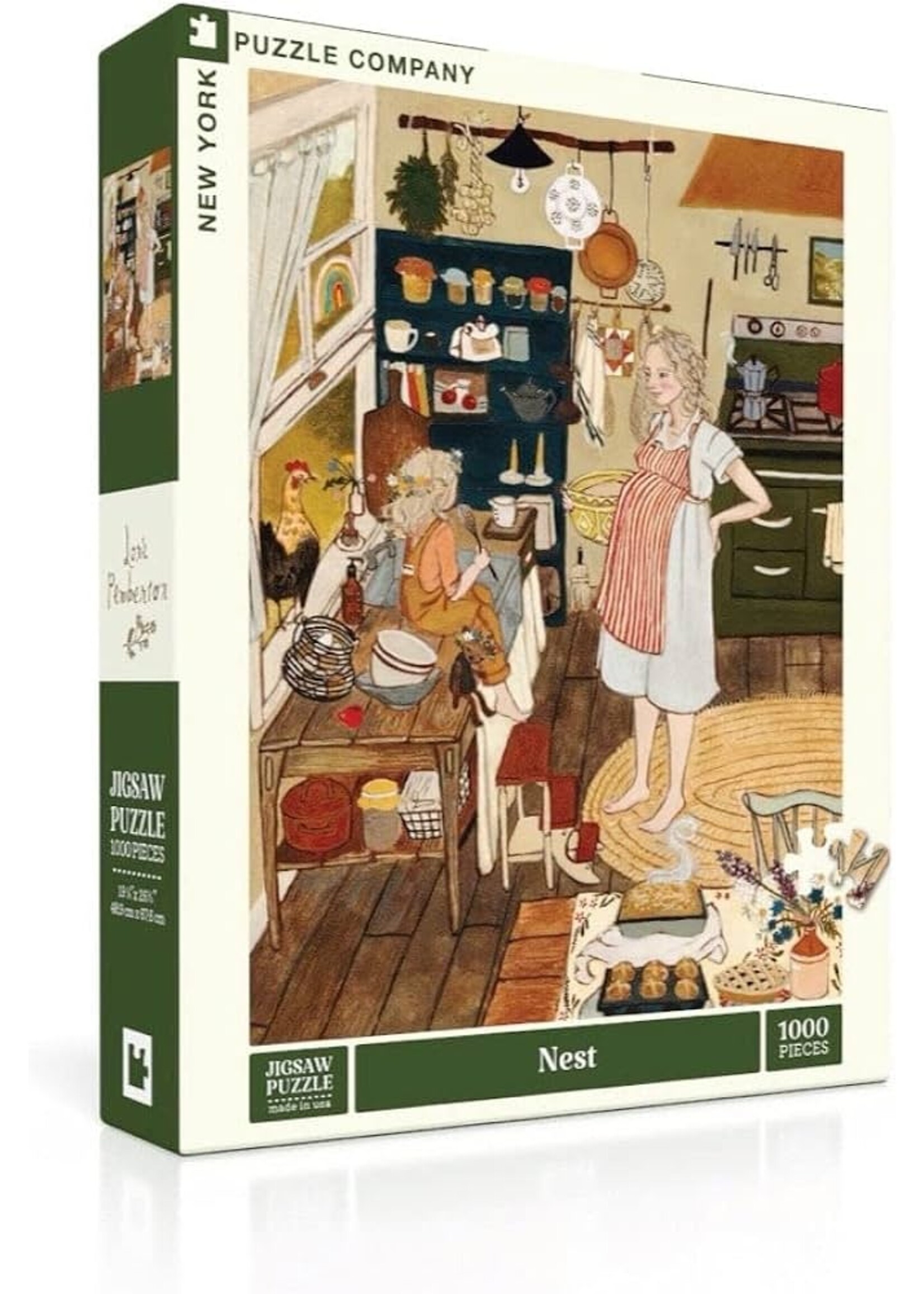 NEW YORK PUZZLE COMPANY PUZZLE 1000 PCS NEST