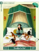 NEW YORK PUZZLE COMPANY PUZZLE 500 PCS BREAKFAST IN BED