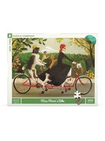 NEW YORK PUZZLE COMPANY PUZZLE 1000 PCS MISS MOON'S BIKE
