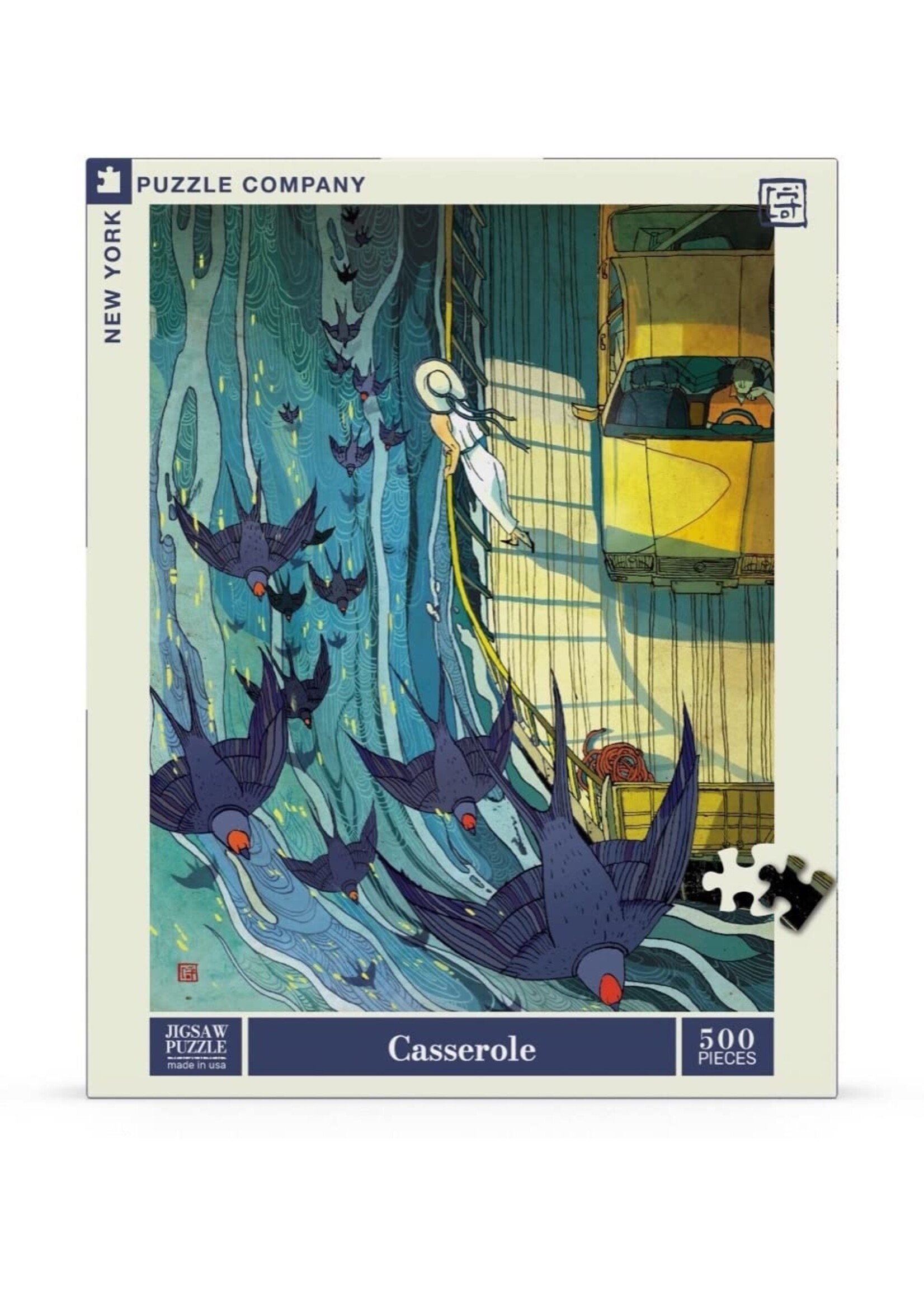 NEW YORK PUZZLE COMPANY PUZZLE 500 PCS CASSEROLE