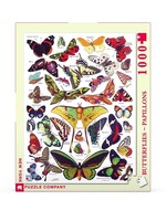 NEW YORK PUZZLE COMPANY PUZZLE 1000 PCS BUTTERFLIES