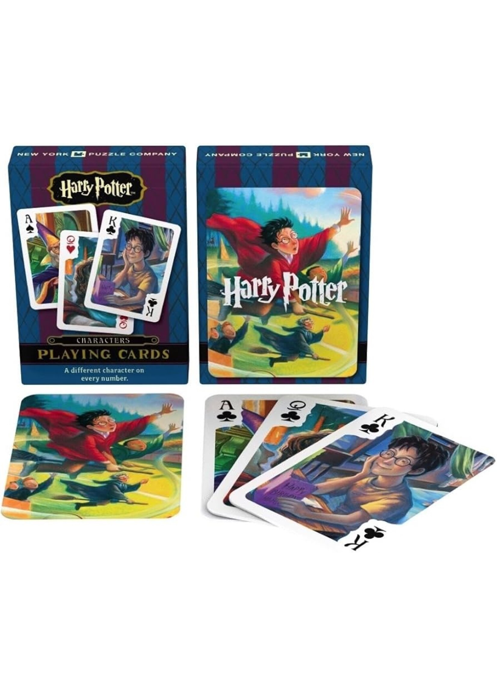 NEW YORK PUZZLE COMPANY PLAYING CARDS HARRY POTTER CHARACTERS