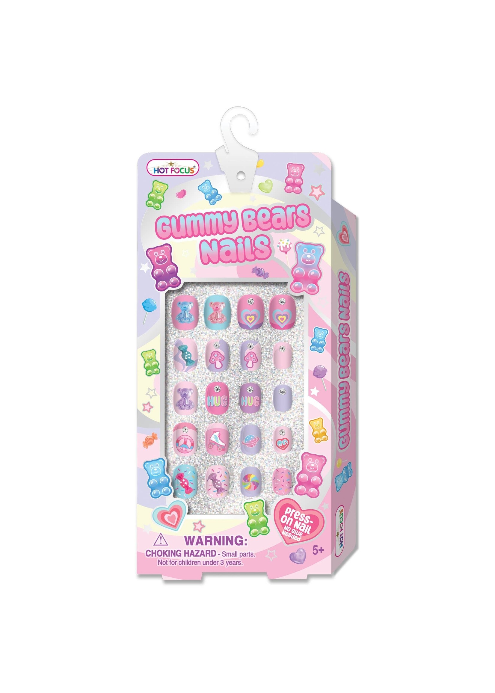 HOT FOCUS GUMMY BEAR NAILS