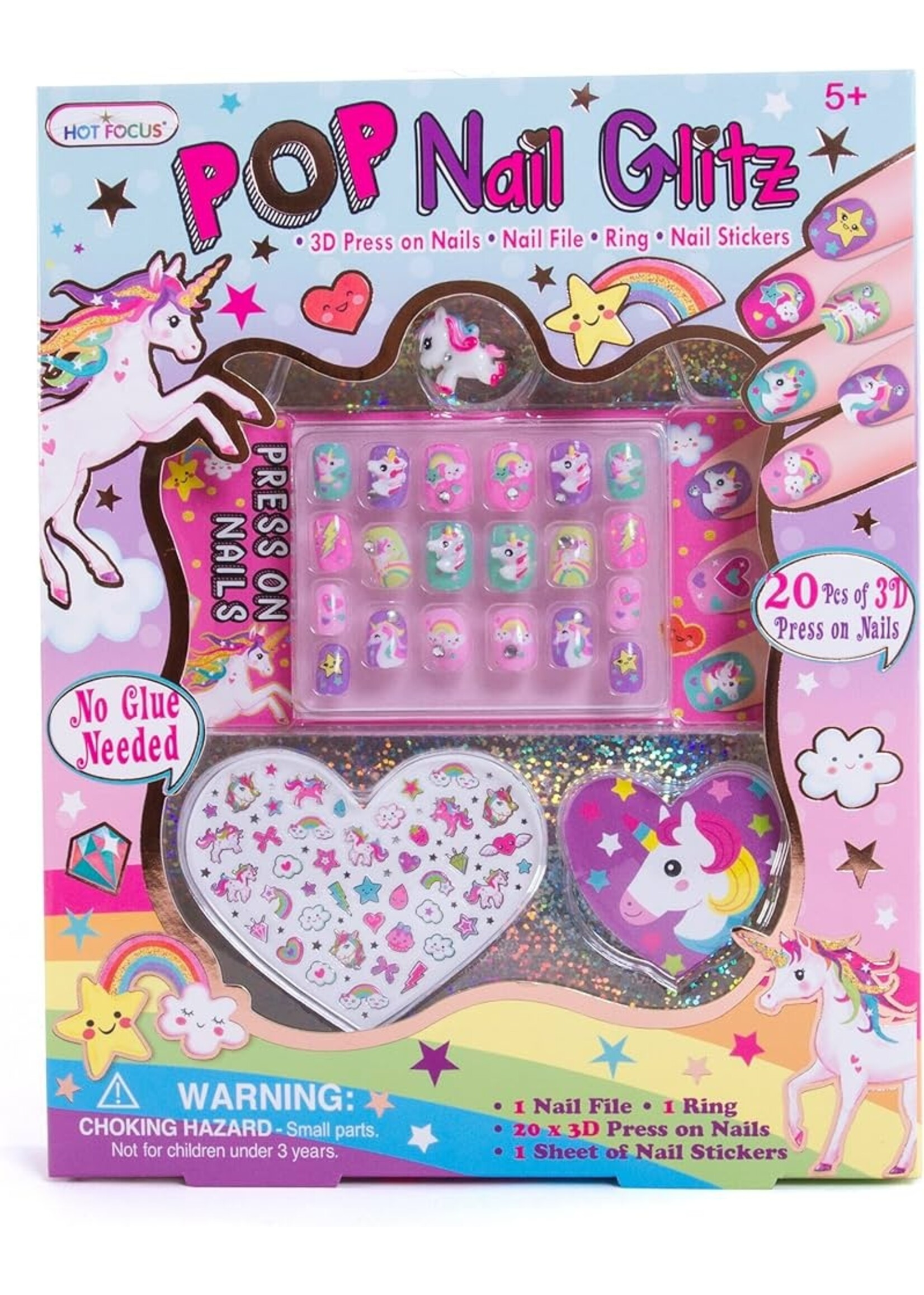 HOT FOCUS POP NAIL GLITZ