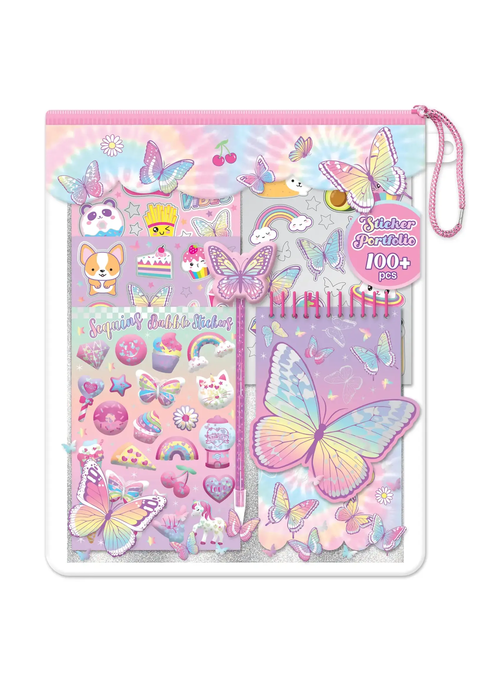 HOT FOCUS STICKER PORTFOLIO BUTTERFLIES