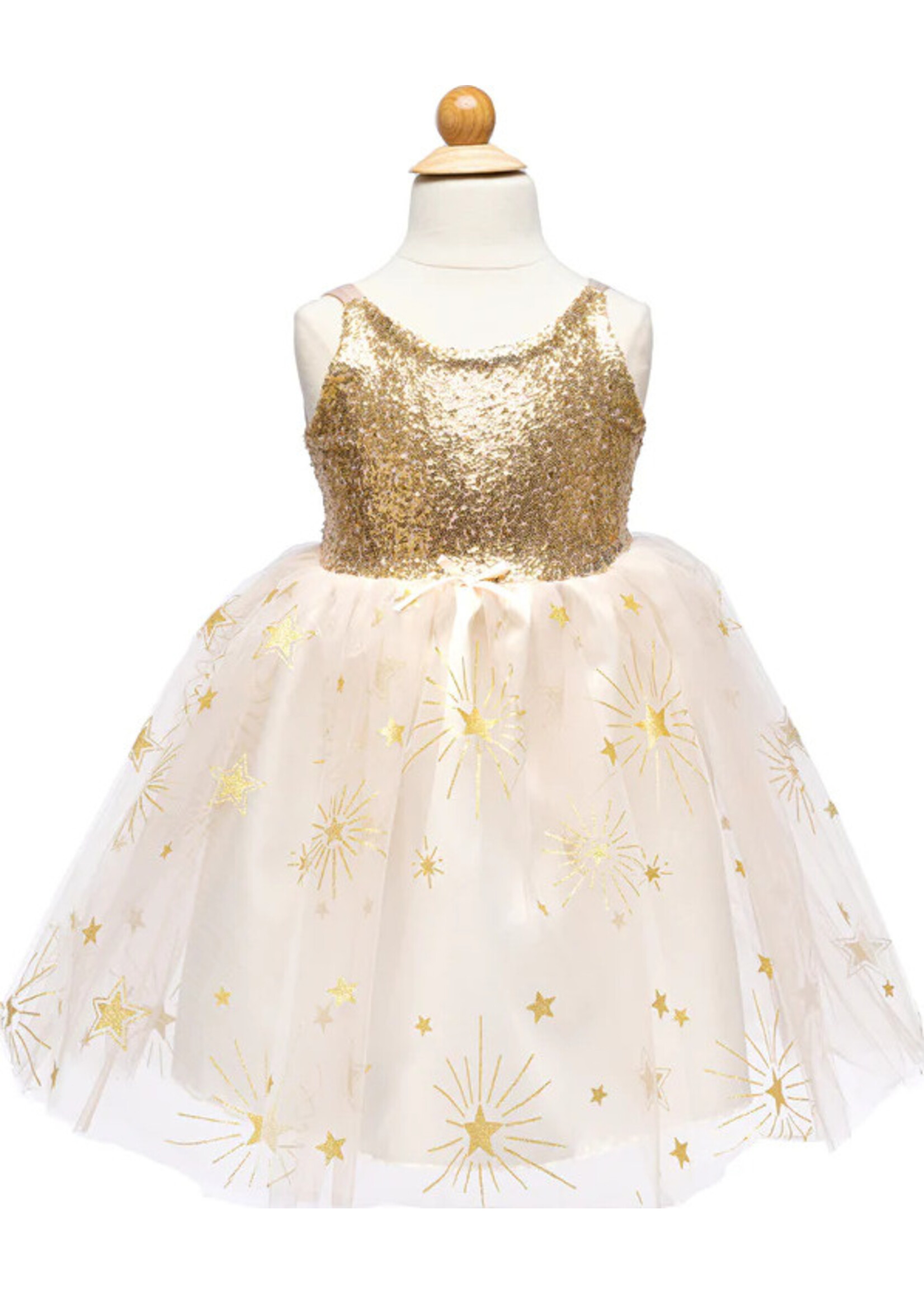 DRESS UP GOLDEN GLAM PARTY DRESS 5/6