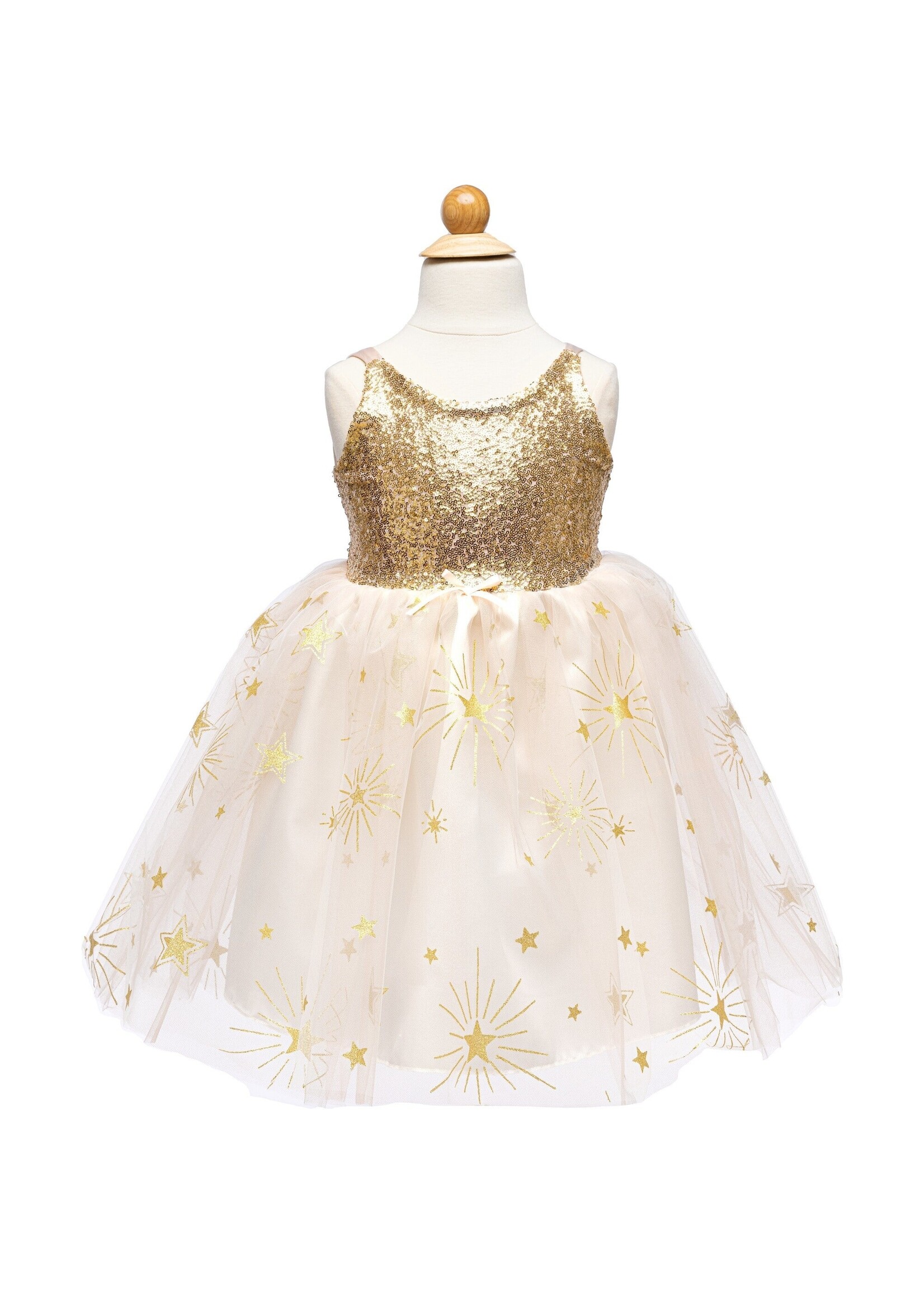 DRESS UP GOLDEN GLAM PARTY DRESS 3/4