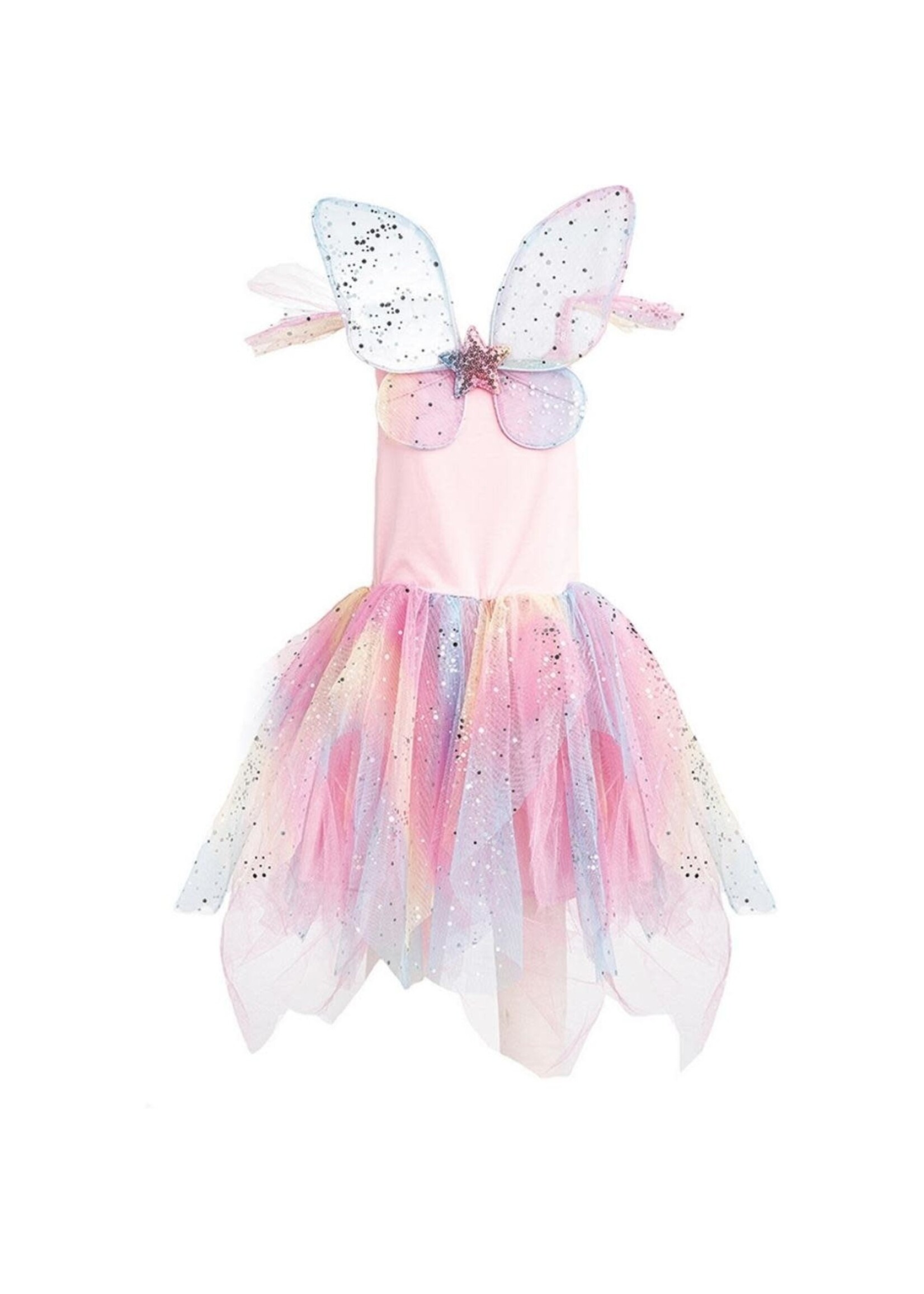 DRESS UP RAINBOW FAIRY DRESS 3-4