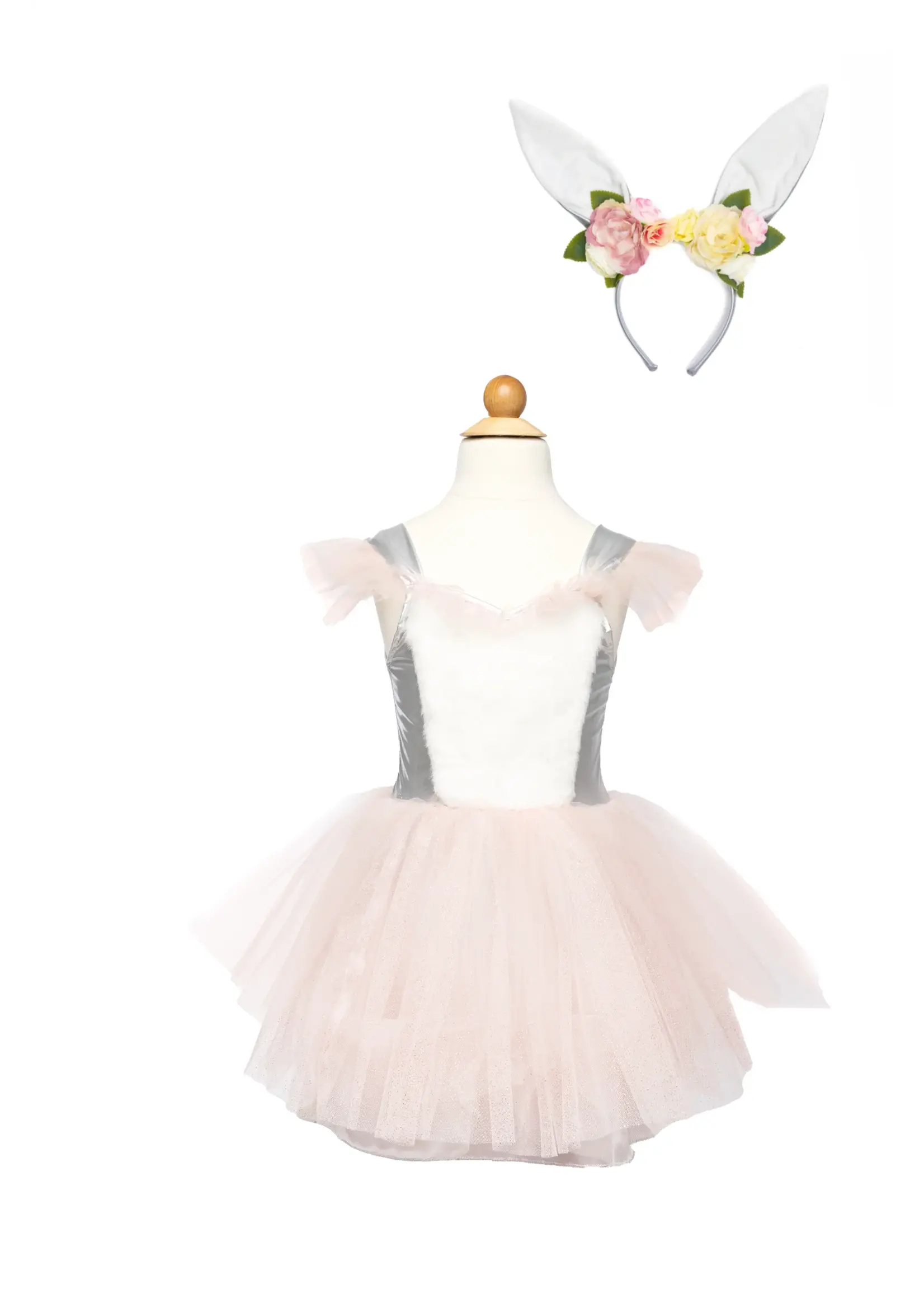 DRESS UP WOODLAND BUNNY DRESS & HEADPIECE 5-6